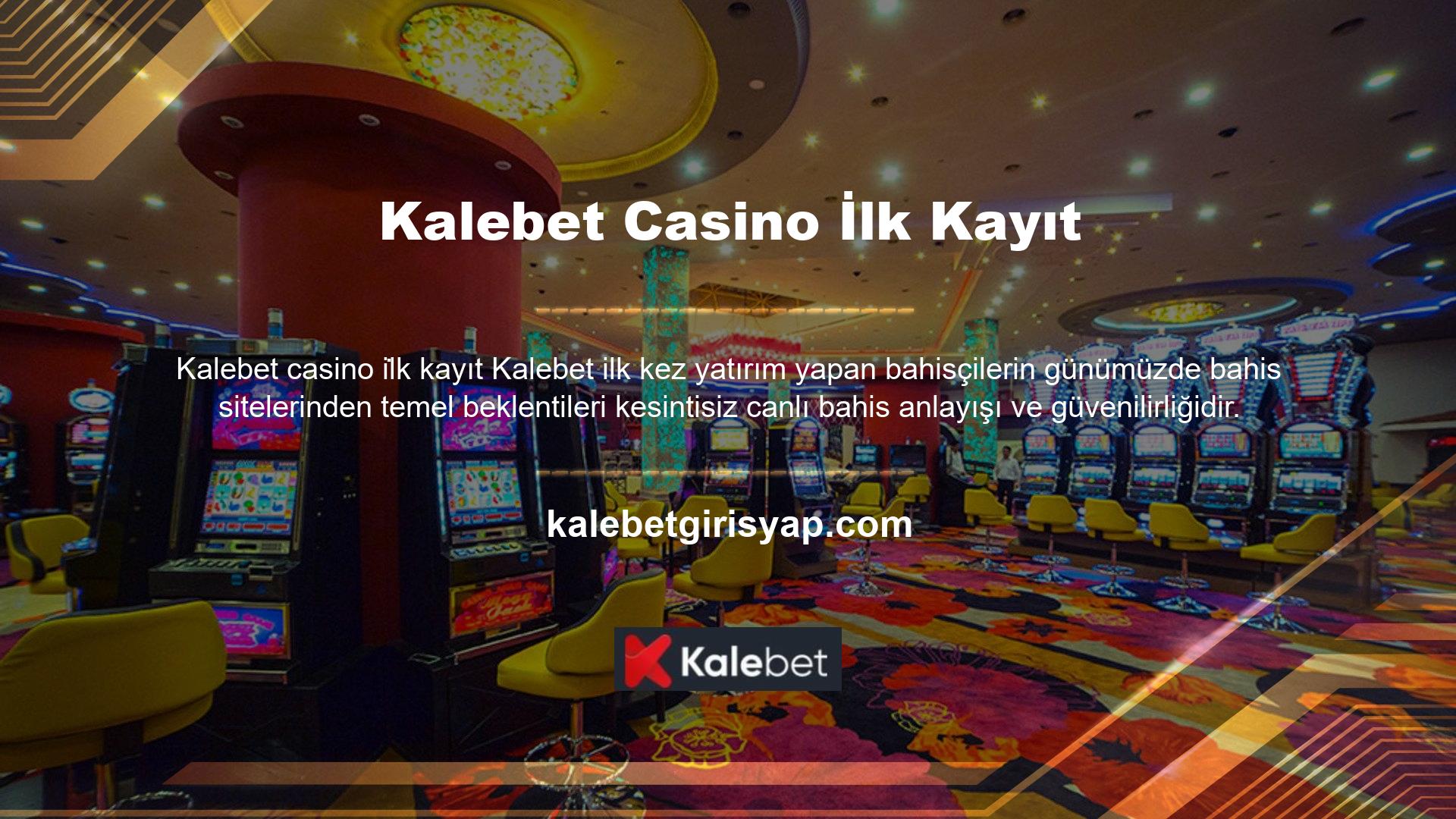 Pek çok casino sitesi, güvenilirlik nedenleriyle bu kanalda reklam verir, ancak bu siteler genellikle oyun deneyimine sahiptir ve Kalebet Entrance gibi casino pazarına uzun yıllardır hizmet vermektedir